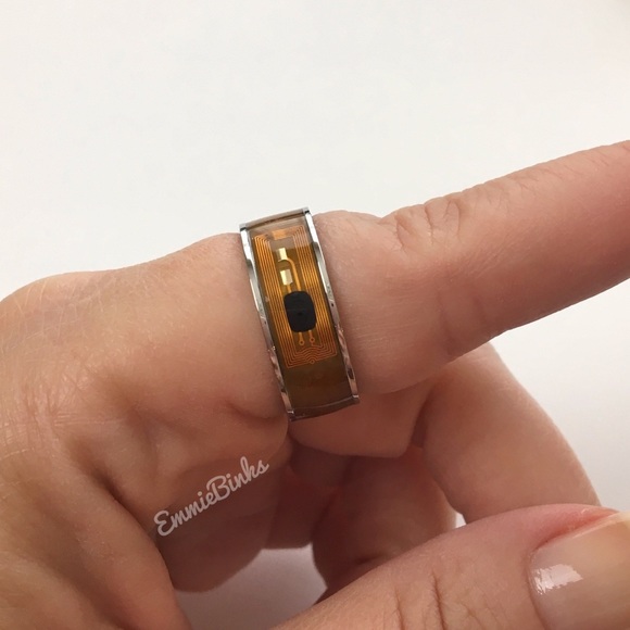 ✨3/38 New Stainless Steel Computer Chip | NFC Chip Band Ring Unique Unisex Gift - Picture 4 of 15